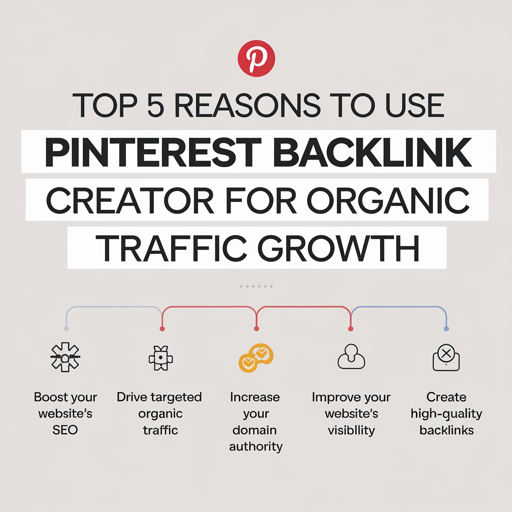 Pinterest Backlink Creator Divdev for Organic Traffic Growth