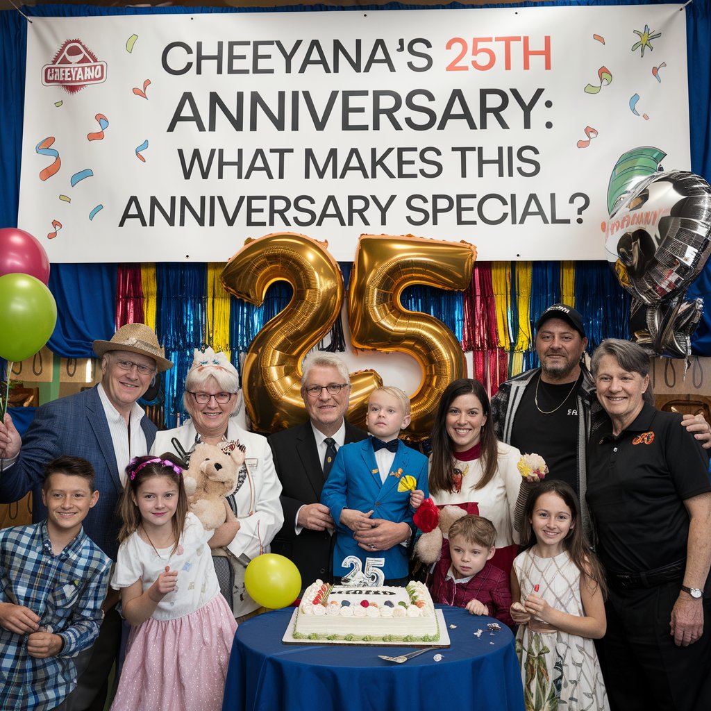 cheeyana 25th anniversary